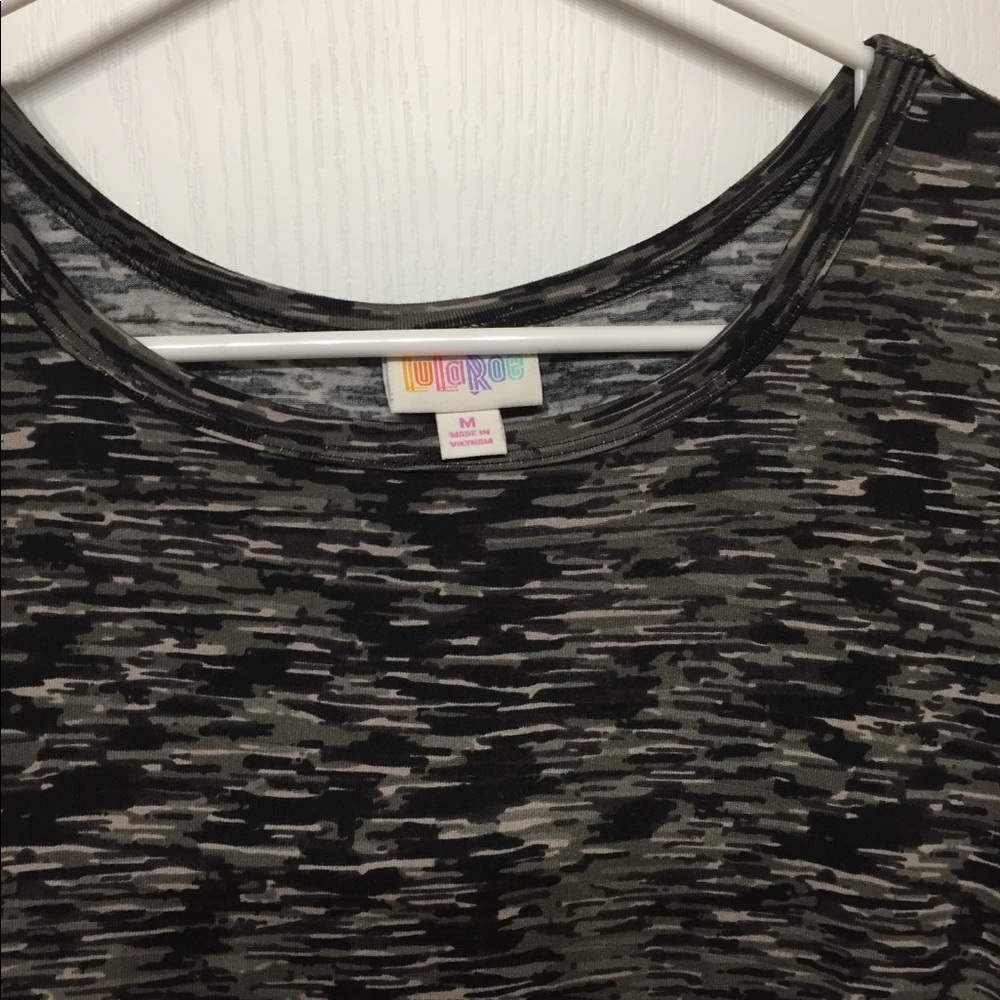 Lularoe Carly size Medium Black & Gray